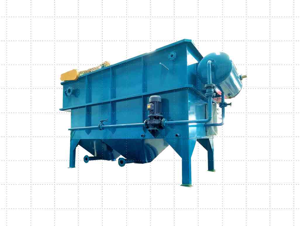 600噸廢水處理采用怎么樣的氣浮機(jī)？-樂中環(huán)保